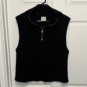 Varley Sleeveless Zip-Up Top